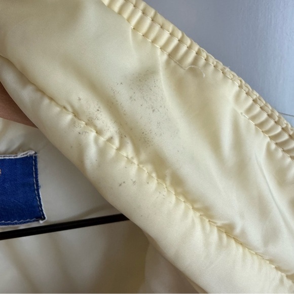 Vintage AVENTURA Grunge Brown Tan Cream Puffy Vest Earth Tones XL - Picture 6 of 13